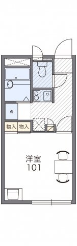 【間取り】 | レオパレスメロディーベルイノⅡ | 画像2