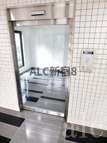 練馬区中村１丁目の賃貸マンションのロビー|オートロック付き