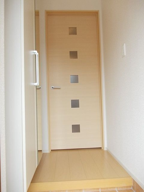 プラシード江津Ｂの玄関