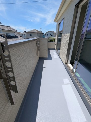西原1丁目3636番のバルコニー|バルコニーで見る景色は眺めが良く晴れた日はたくさんの洗濯を干すことが出来ます。