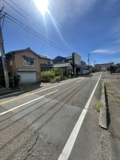 【前面道路含む現地写真】 | 巻甲　売地 | 前面道路含む現地写真です