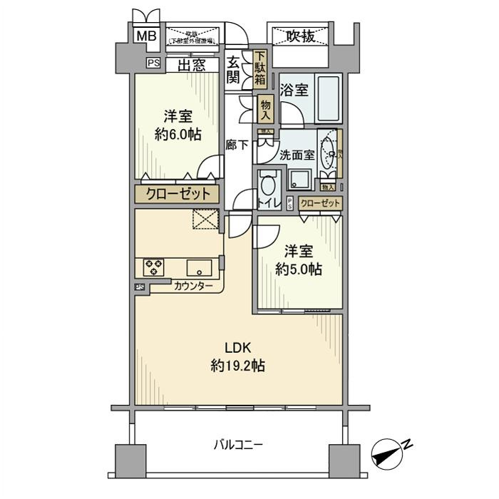 ベイサイドステージ東京の間取り