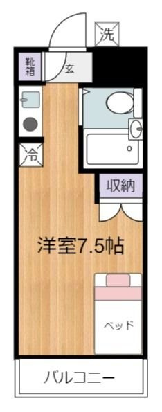 マンションソーキⅡ の間取り