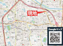 【地図】 | 藤井寺市小山六丁目　新築戸建