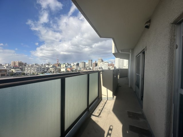明石アーバンライフのバルコニー