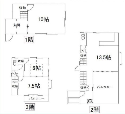 常滑市青海町４丁目　中古戸建の間取り
