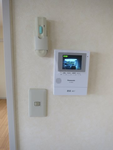 パークハイツA棟のセキュリティ|カラーTVドアホン　※写真は201
