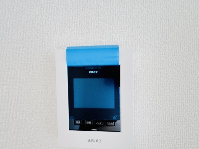 松戸市小金原8丁目新築戸建【貝の花小学校:１分】のセキュリティ|来客時も安心のTVモニター付きインターフォン