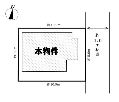 【区画図】 | 新座市西堀　中古