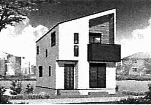 秦野市曽屋第2　新築戸建全9棟　7号棟の外観パース