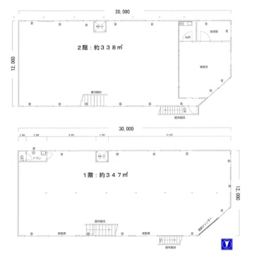 門真奥村倉庫の間取り