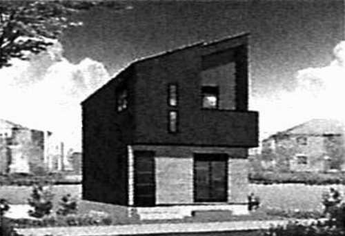 秦野市曽屋第2　新築戸建全9棟　8号棟の外観パース