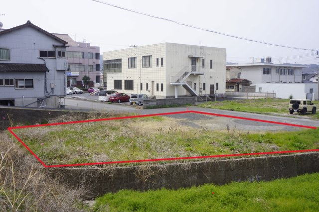 大田市大田町大田　売土地　約109坪（有効面積約93坪）　建築条件なしの外観