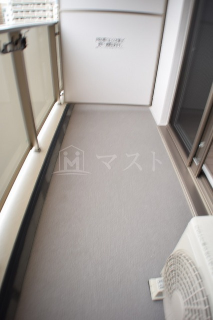 アーバネックス中崎町のバルコニー