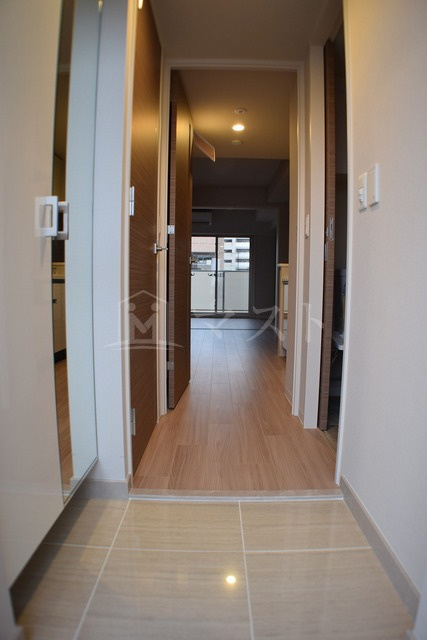 アーバネックス中崎町の玄関