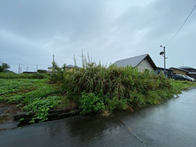 【前面道路含む現地写真】 | 高島市今津町北仰字町田217-23　土地