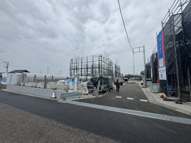 上里町黛第１　の前面道路含む現地写真|現地前面道路（2026年04月23日）撮影