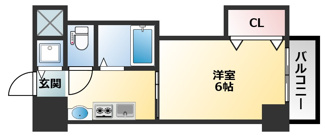 【間取り】 | CITY SPIRE布施