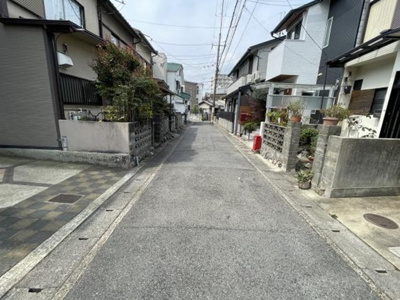 【前面道路含む現地写真】 | 山科区音羽乙出町　中古戸建