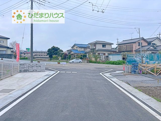 【前面道路含む現地写真】 | 坂東市岩井　新築戸建　1号棟 | （4/5撮影）