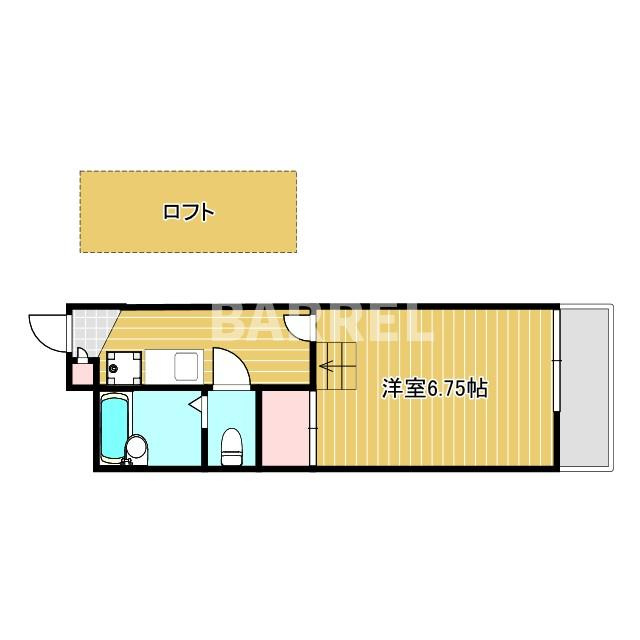 メゾンセイワ石橋の間取り