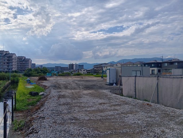 【外観】 | 大津市今堅田1丁目10付近　分譲地 | 7年8月撮影、分譲地全景外観