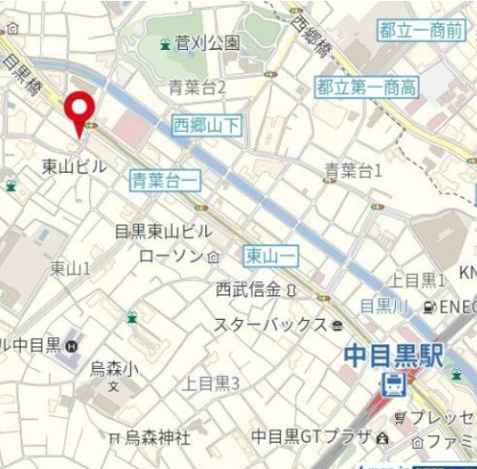 ＧＲＡＮＳＩＴＥ　ＮＡＫＡＭＥＧＵＲＯの地図