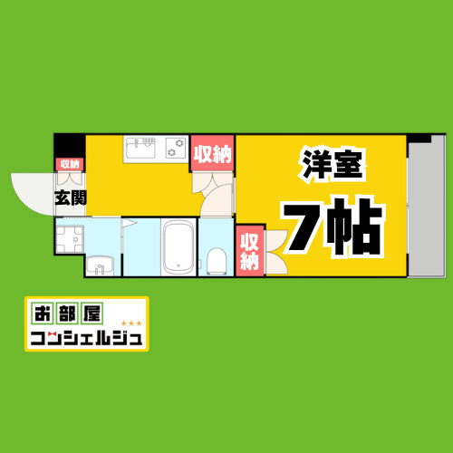 カーサ・トダの間取り
