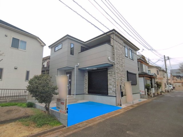 ふじみ野市亀久保の新築一戸建の外観|食洗機や浴室暖房乾燥機など充実の設備仕様！
４LDKと部屋数豊富な間取りで趣味の部屋や在宅勤務などにも◎！