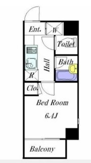 ヴェルト新宿夏目坂の間取り