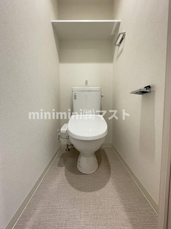 プレサンスOSAKA東中本エシデルのトイレ