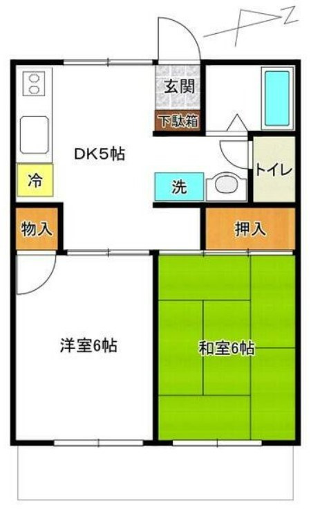 サンコーポの間取り
