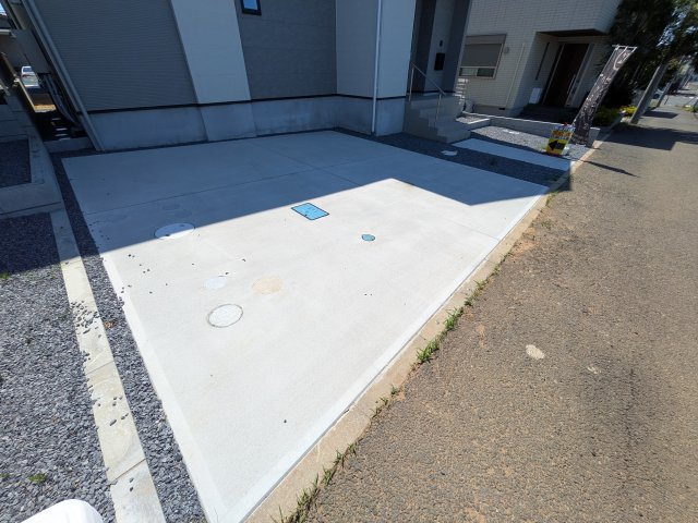 取手市ゆめみ野　5期　新築戸建　1号棟の駐車場|駐車は2台可能です♪