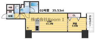 【間取り】 | アーバネックス谷町四丁目
