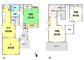 【間取り】 | 大津市仰木の里東3丁目4-25　中古戸建