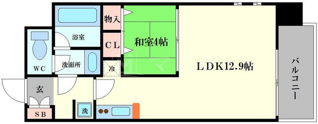 アーバネックス福島の間取り