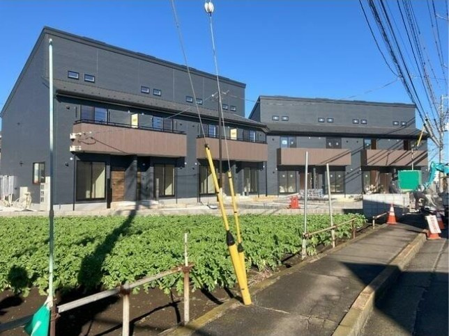 ソレイユA棟の外観