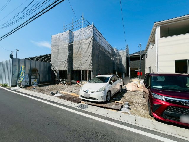 羽束師菱川町1号地の前面道路含む現地写真
