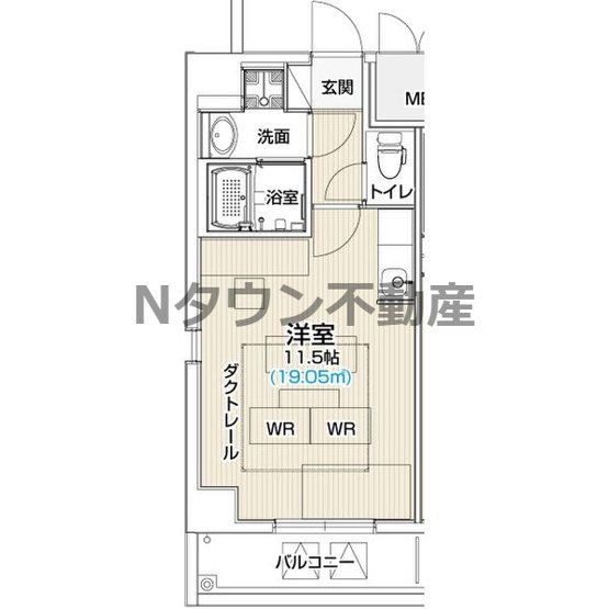 【間取り】 | lives residence 太閤通 | 間取りです。