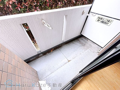 【バルコニー】 | クレセントM浮島【名古屋市賃貸・都市ガス】