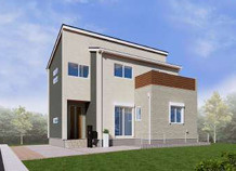 【仲介手数料無料】入間市下藤沢2丁目8区画　7号棟　新築住宅なら西武ハウジングの外観パース