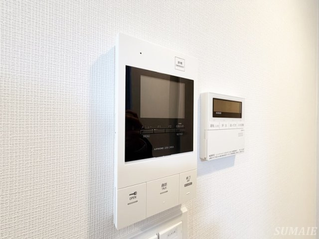 グランカーサ尾久のセキュリティ|モニター付きインターホンです☆