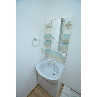 【洗面所】 | ADESSO　D棟 | 洗髪洗面化粧台