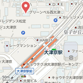 【地図】 |  グリーンベル西大津 C棟