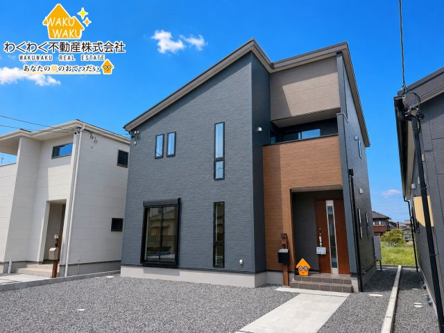 吉田町住吉11期　新築戸建の外観|【2号棟】2026年6月上旬撮影