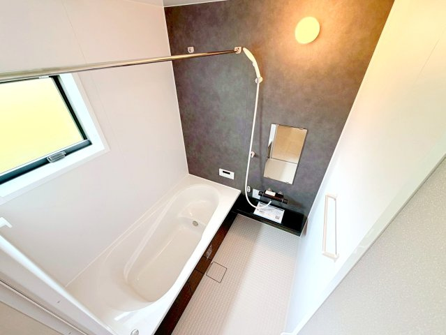 吉田町住吉11期　新築戸建の浴室|【2号棟】2026年6月上旬撮影