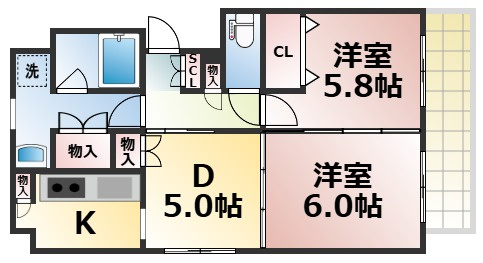 【間取り】 | Zio Ⅴ 玉造　仲介手数料無料