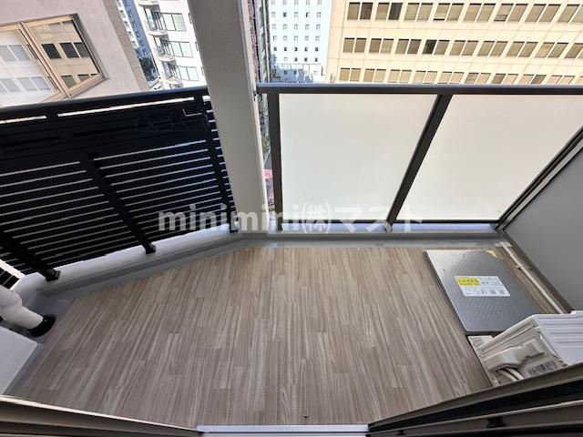 エスリードレジデンス大阪谷町ザ・マークスのバルコニー