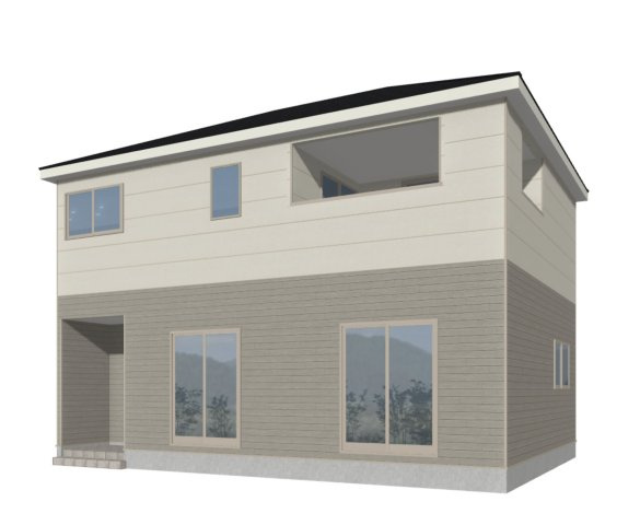 【完成予想図】 | 本庄市万年寺第4　クレイドルガーデン　新築戸建　全2棟　1号棟