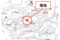 大津町引水8期の地図